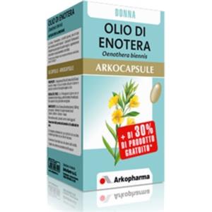 Arkopharma Olio di Enotera - Integratore 60 Capsule Ricco di Omega 6
