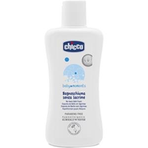 Chicco Baby Moments Bagnoschiuma senza Lacrime 500 ml - 93% Ingredienti Naturali, Senza Parabeni, Ipoallergenico