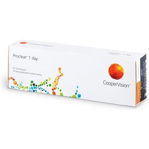 CooperVision Proclear 1 Day - 30 lenti a contatto giornaliere in idrogel con elevata idratazione e comfort prolungato