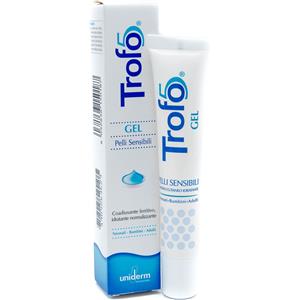 Uniderm Trofo 5 - Gel lenitivo cutaneo idratante per pelli sensibili, 20 ml