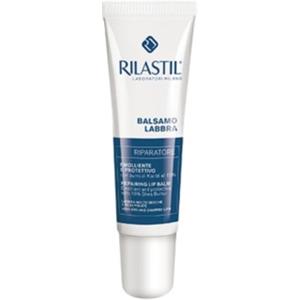 Rilastil Balsamo Labbra Riparatore 15ml - Nutriente, Emolliente e Protettivo per Labbra Screpolate