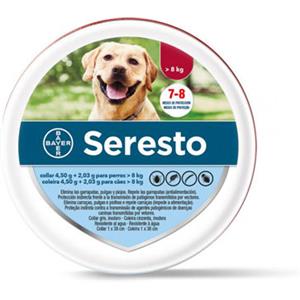 ELANCO ITALIA SpA Seresto Collare Cani Oltre 8 Kg Originale Antipulci e Zecche 8 Mesi Spedizione Veloce