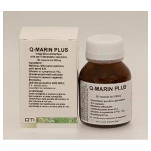 OTI Q-MARIN PLUS - Integratore Alimentare per Circolazione Venosa e Microcircolo - 60 Capsule