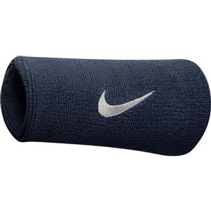 Nike Swoosh Polsini Doppio Alti Blu Scuro/Oro - Assorbenti e Elasticizzati