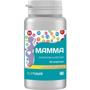 Supravit Mamma - Integratore Multivitaminico per Gravidanza e Allattamento, 60 Compresse