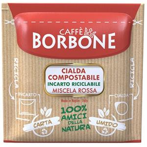 Borbone 50 Caffè Borbone Rossa Cialde ESE in Carta Filtro 44 mm