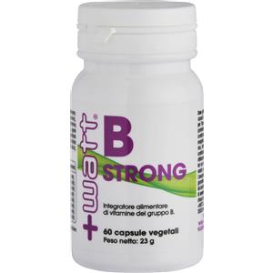 Watt B Strong - Integratore di Vitamine del Gruppo B, 60 cps, Gluten Free