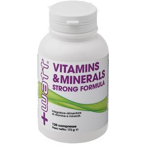 +Watt Vitamins & Minerals Strong Formula 120 cpr