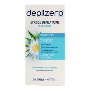 CONTER Srl DEPILZERO STRISCE VISO-BIKINI 20 P