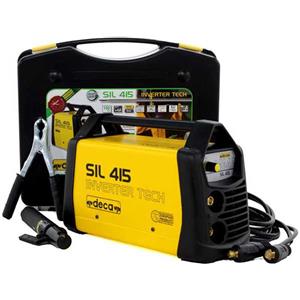 Deca Saldatrice Inverter SIL 415 - MMA/TIG Monofase 230V, Corrente Continua, Elettrodi 1,6-4mm, Potenza 3kW