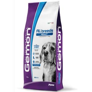 MONGE GEMON CANE ALL BREEDS ADULT TONNO E RISO KG.15