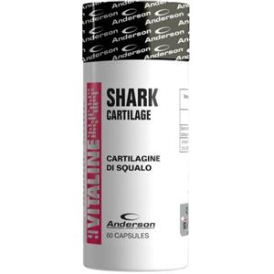 Anderson Research Cartilagine di Squalo - 60 Capsule, Ripristina il Liquido Articolare e Migliora la Flessibilità