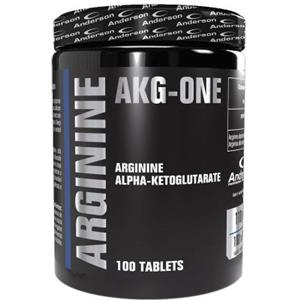 Anderson Arginina AKG-One 100 Compresse - Integratore di Arginina Alfa-Chetoglutarato per Metabolismo Muscolare e Salute Cardio-Circolatoria