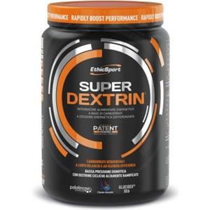 EthicSport Super Dextrin - Integratore Energetico 700 g con Cluster Dextrin e Palatinose per Energia Costante