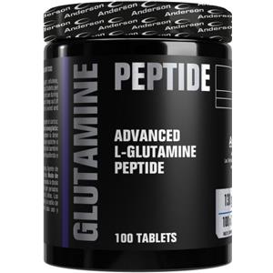 Anderson Glutamine Peptide - Integratore di Glutammina Peptide in compresse da 100 cpr per supporto muscolare