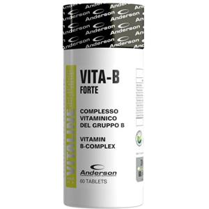 ANDERSON VITA-B FORTE in flacone da 60 cpr - Integratore di Vitamine del complesso B