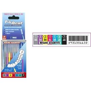 Fimo Pikdent 7 Scovolini interdentali 7 misure