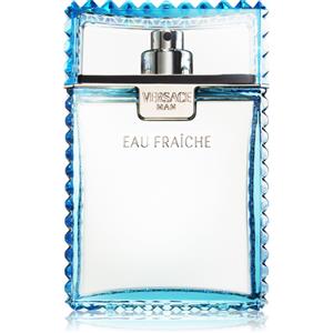 Versace Man Eau Fraiche - Eau de Toilette 100 ml per Uomo, Fragranza Fresca e Elegante con Note di Limone e Legno di Rosa
