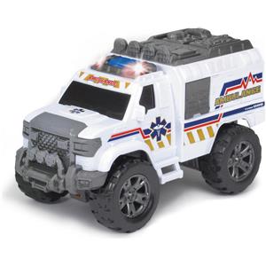 DICKIE TOYS Ambulanza Motorizzata 23 cm con Luci e Suoni per Bambini