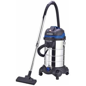 Hyundai Aspirapolvere Aspiraliquidi 30L 1200W in Acciaio INOX con Funzione Soffiatura