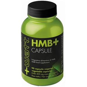 Watt HMB - Integratore Alimentare in Capsule per Supportare la Sintesi Proteica e Prevenire il Catabolismo Muscolare - Formato: 90 Capsule