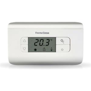 Fantini Cosmi Termostato Intellitherm CH115 bianco