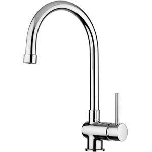 Paffoni Miscelatore Cucina Stick Cromo con Doccetta Estraibile e Canna Orientabile