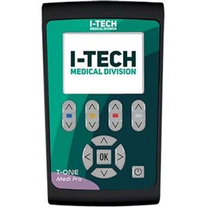 I-TECH T-ONE MEDI PRO - Elettrostimolatore Professionale a 4 Canali con 113 Programmi per Allenamento e Riabilitazione