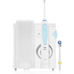 Oral-B Idropulsore Oral Health Center - Pulizia Interdentale Delicata, 5 Modalità, 4 Getti d'Acqua, Punta di Ossidazione, Bianco