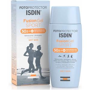 ISDIN Sole ISDIN Fotoprotect Fusion Gel Sport SPF50+ Corpo Wet Skin Rinfrescante, 100ml