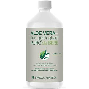 Specchiasol Aloe Vera+ da Bere Integratore Depurativo, 1000ml