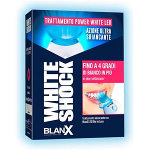Coswell BlanX White Shock Trattamento Sbiancante Intensivo 30 ml con LED Bite