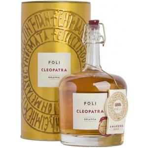 Poli - Cleopatra - Grappa Amarone Oro - Prodotto astucciato in metallo - 70cl