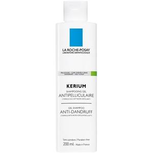 La Roche-Posay Kerium Shampoo Gel Antiforfora Grassa 200 ml - Per Cuoio Capelluto Sensibile e Grasso