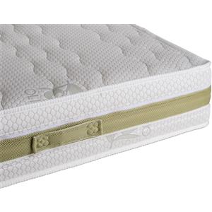 Vivere Zen Life Materasso Lattice Naturale - Root 21 Fodera Clima Oliva (Misura 80x190)