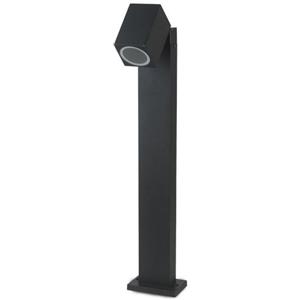 V-TAC Portalampada da Giardino GU10 Regolabile in Alluminio Nero IP44