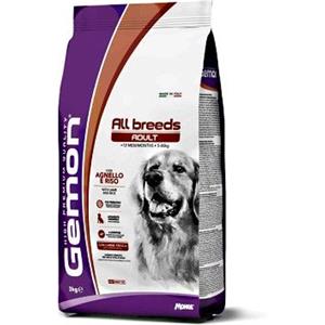 Gemon Crocchette per Cani Adulto con Agnello e Riso - 3 kg