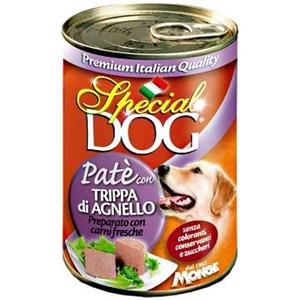 Special Dog Paté Umido 400g con Trippa di Agnello - Alimento Completo per Cani Adulti