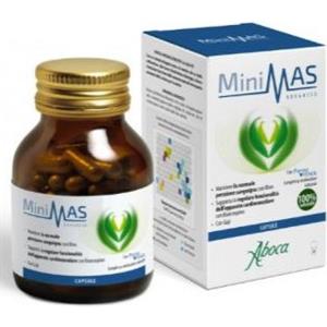 Aboca Minimas Advanced - Integratore Alimentare Naturale per la Pressione Sanguigna - 60 Capsule