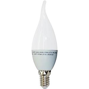 V-TAC Lampadina LED E14 4W Candela Flame Bianco Naturale 4500K