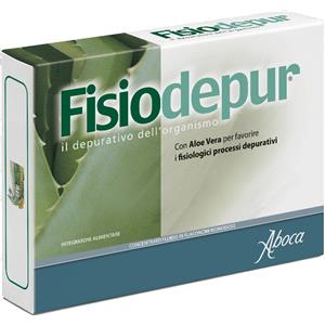 Aboca Fisiodepur Concentrato Fluido - Integratore Depurativo con Aloe Vera - 10 Flaconcini da 15g
