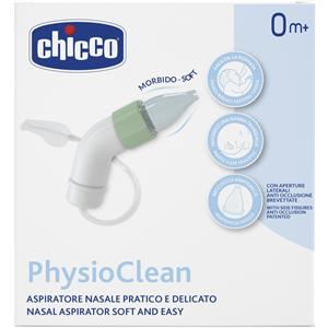 CHICCO (ARTSANA SpA) Chicco, PhysioClean Aspiratore Nasale Neonato 0M+, Kit Completo per Neonati