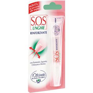 Ciccarelli SOS Unghie Gel Rinforzante 10 ml - Trattamento per Unghie Fragili con Pantenolo, Equiseto, Chitosano e Biotina
