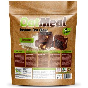 Daily Life OatMeal Instant 1000g - Farina di Avena Istantanea Gusto Brownie Ricca di Proteine e Fibre