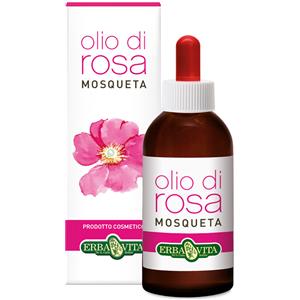 Erba Vita Olio di Rosa Mosqueta 10 ml - Olio Idratante, Nutriente ed Elasticizzante
