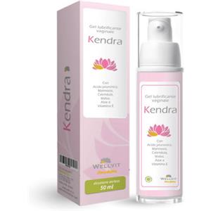 Wellvit Kendra Gel Lubrificante 50 ml - Gel Intimo Idratante e Naturale per Secchezza Vaginale