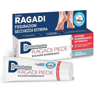 PASQUALI Dermovitamina Ragadi Piedi Balsamo Rigenerante 75ml - Crema per prevenire screpolature e fissurazioni