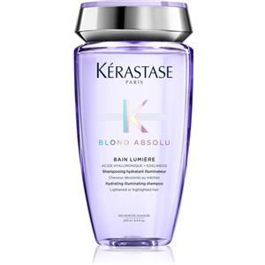 Kérastase Blond Absolu Bain Lumière - Shampoo Idratante e Illuminante per Capelli Biondi e Decolorati, 250 ml
