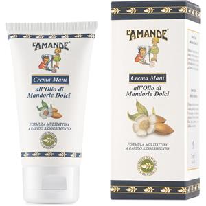 L'AMANDE Srl L'Amande - Crema Mani all'Olio di Mandorle 75ml per Pelli Secche e Screpolate