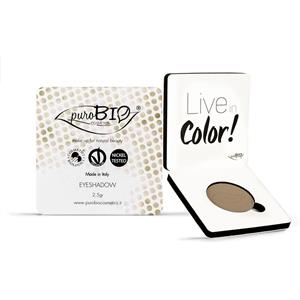 PuroBio Ombretto Compatto Tortora Opaco N. 02 - Elevata Pigmentazione per Look Professionali